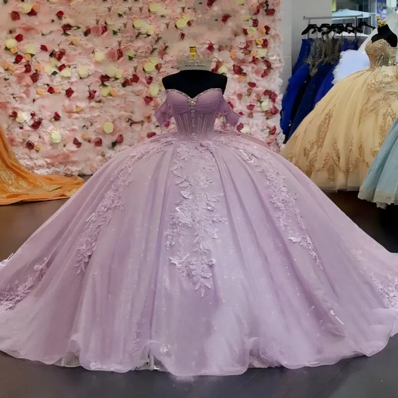 lilac quince dress