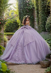 Puffy Lace Pink Quinceanera Dresses Off Shoulder for Sweet 15 16 Dress