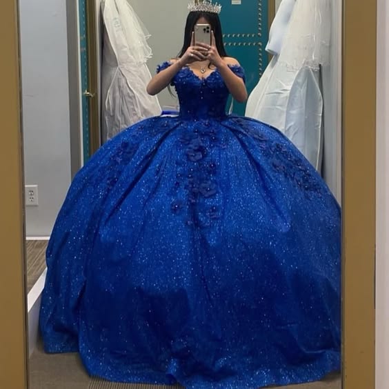 Plus Size Black Quinceanera Dresses with Flowers Crystals