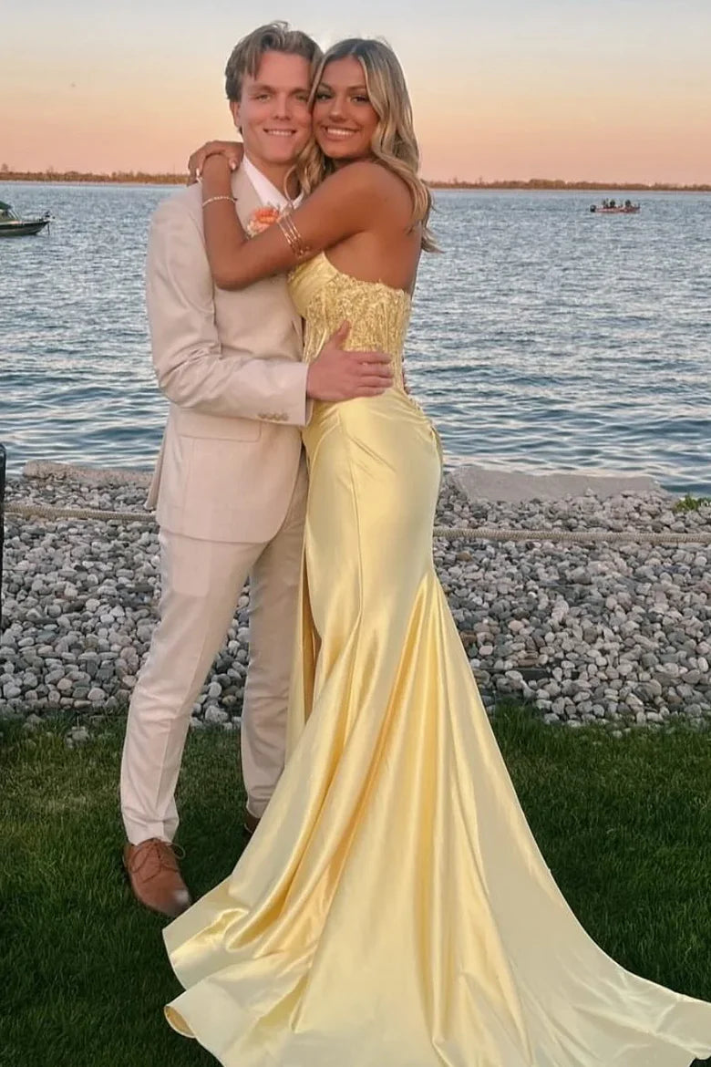 Glitter Mermaid Corset Blue Lace Prom Dress Near Me Beaded with Slit