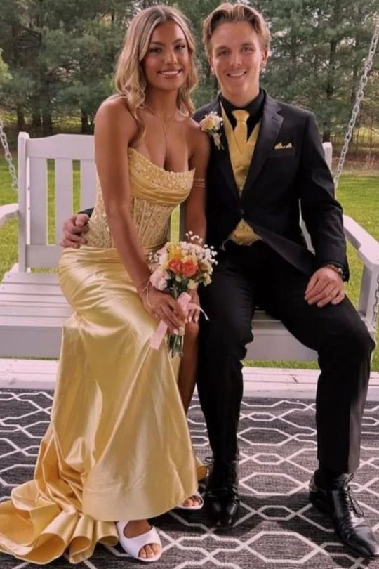 Glitter Mermaid Corset Blue Lace Prom Dress Near Me Beaded with Slit