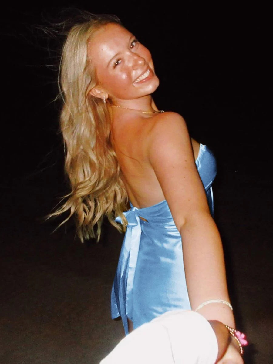 Cheap Homecoming Dress Under 100 Sweetheart Silk Satin