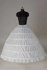 1 Tier Floor Length Ball-Gown Nylon Slips Wedding Petticoats