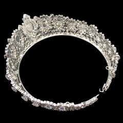 Bling Bling Wedding Crown Zirconia Crystal Woman Tiaras and Crowns For Quince Party