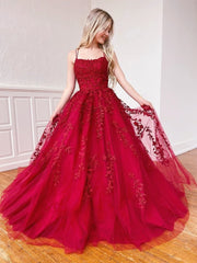 Best 2024 Long Burgundy Lace Prom Dresses Wine Red Evening Dresses