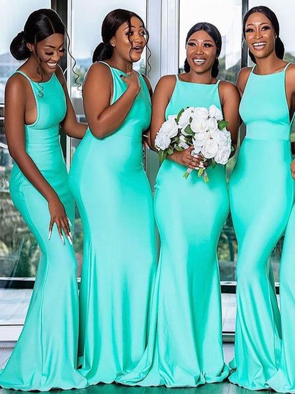 Floor Length Mermaid Sleeveless Long Turquoise Bridesmaid Dresses US10 / Same as Picture Floor Length Mermaid Sleeveless Long Turquoise Bridesmaid Dresses US10 / Same as Picture