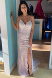 Floor Length Lace Applique Mermaid Prom Dresses UK Sleeveless