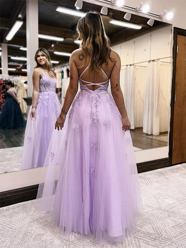 Mermaid Sweetheart Neck Lace Purple Long Prom Dress Formal Dress – Pgmdress