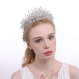 High Quality Rhinestone Tiaras Bridal Crowns Quince Headwear Crown