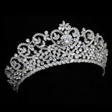 Luxury Rhinestone Quinceanera Headwear Crown Tiaras Bridal Crowns