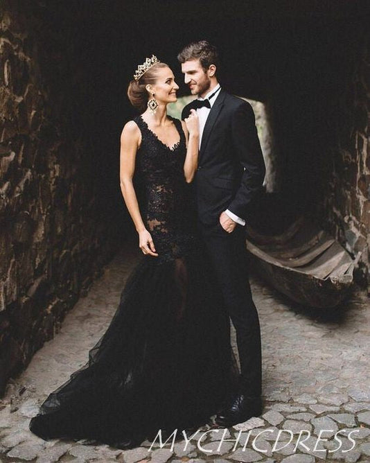 Colored/Black Wedding Dresses – MyChicDress
