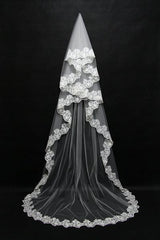 6 Styles Lace Wedding Veils Cheap Veil For Wedding Party