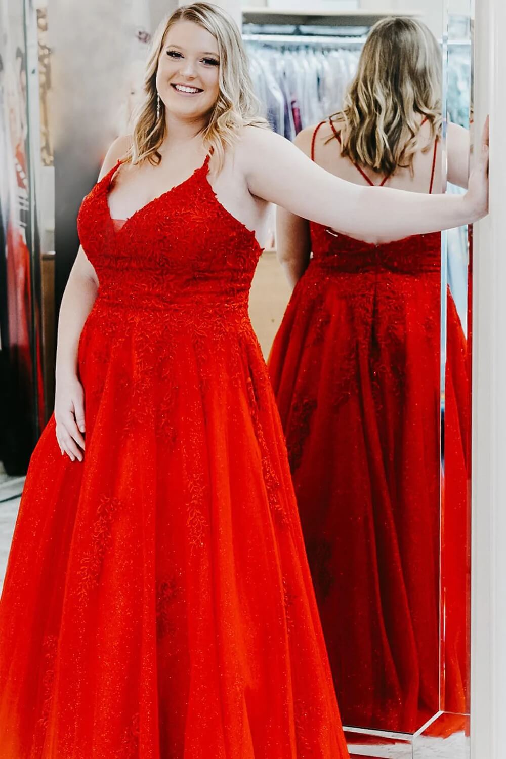 Gigi Hadid Red Lace Celebrity Formal Prom Dress Met Gala 2015