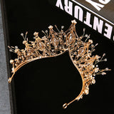 Crystal Bridal Tiara for Wedding Shiny Quinceanera Crowns