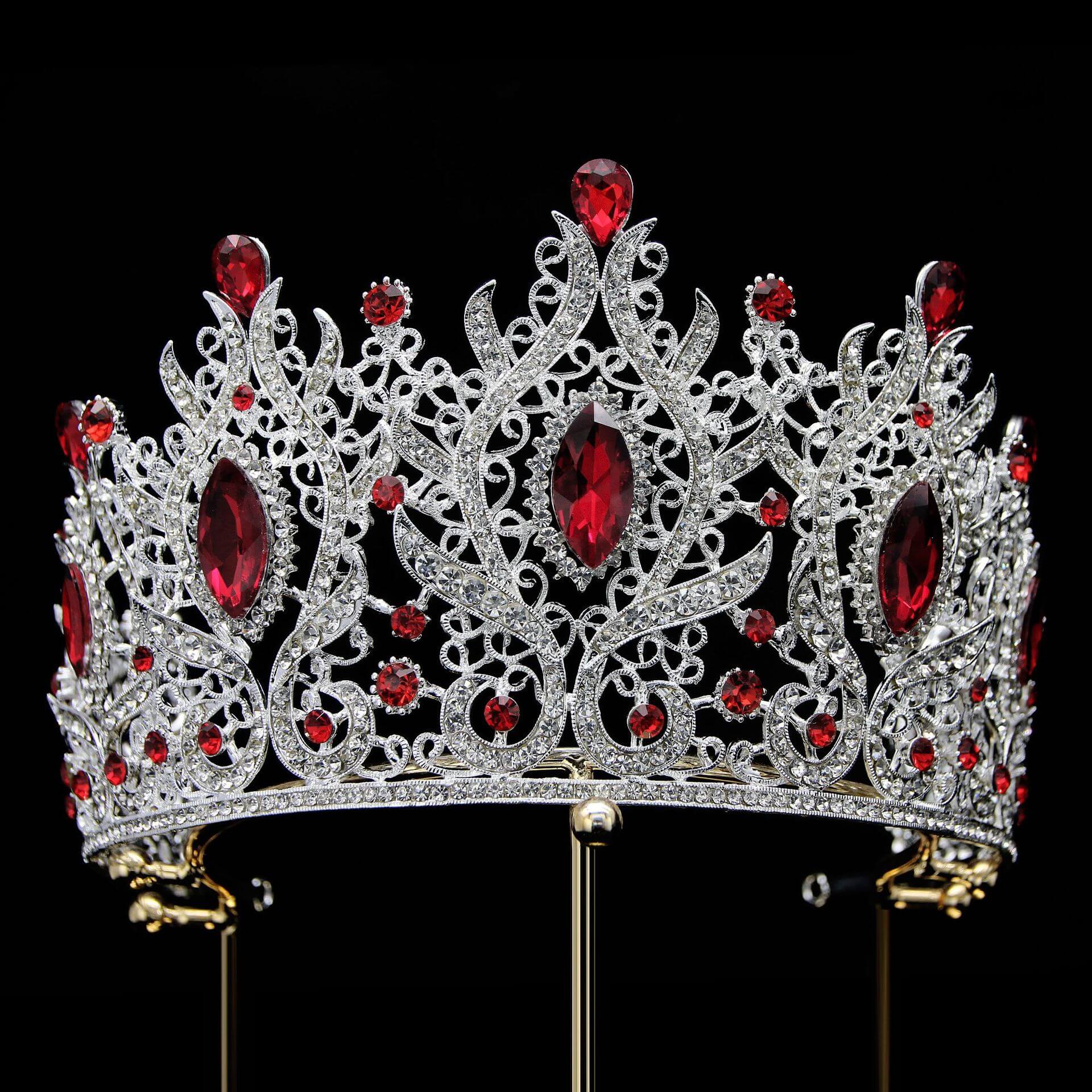 Rhinestone Quinceanera Crown Tiaras Headwear Crowns