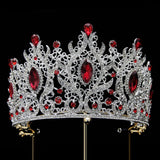 Top Quality Rhinestone Quinceanera Crown Tiaras Headwear Crowns
