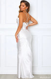 Cheap Long Bridesmaid Dresses Beach Floor Length Wedding Guest Dresses UK