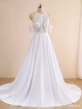 Hot Lace Boho Casual Wedding Dresses 2023 Beach Off Shoulder Bridal Wear