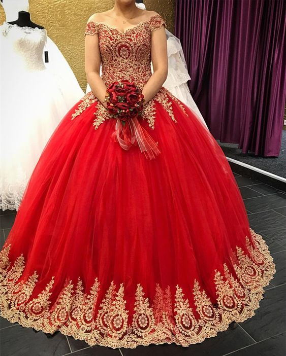 Sweet 16 Dresses Red