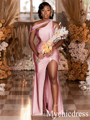 Cheap Multiway Blush Pink Wedding Guest Dresses Mermaid Bridesmaid Dress