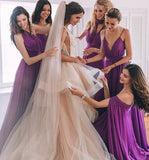 Sexy Mermaid Multiway Purple Bridesmaid Dresses dresses