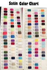 Color Swatch Book for Chiffon, Satin, Elastic Satin, Spandex, Sequin